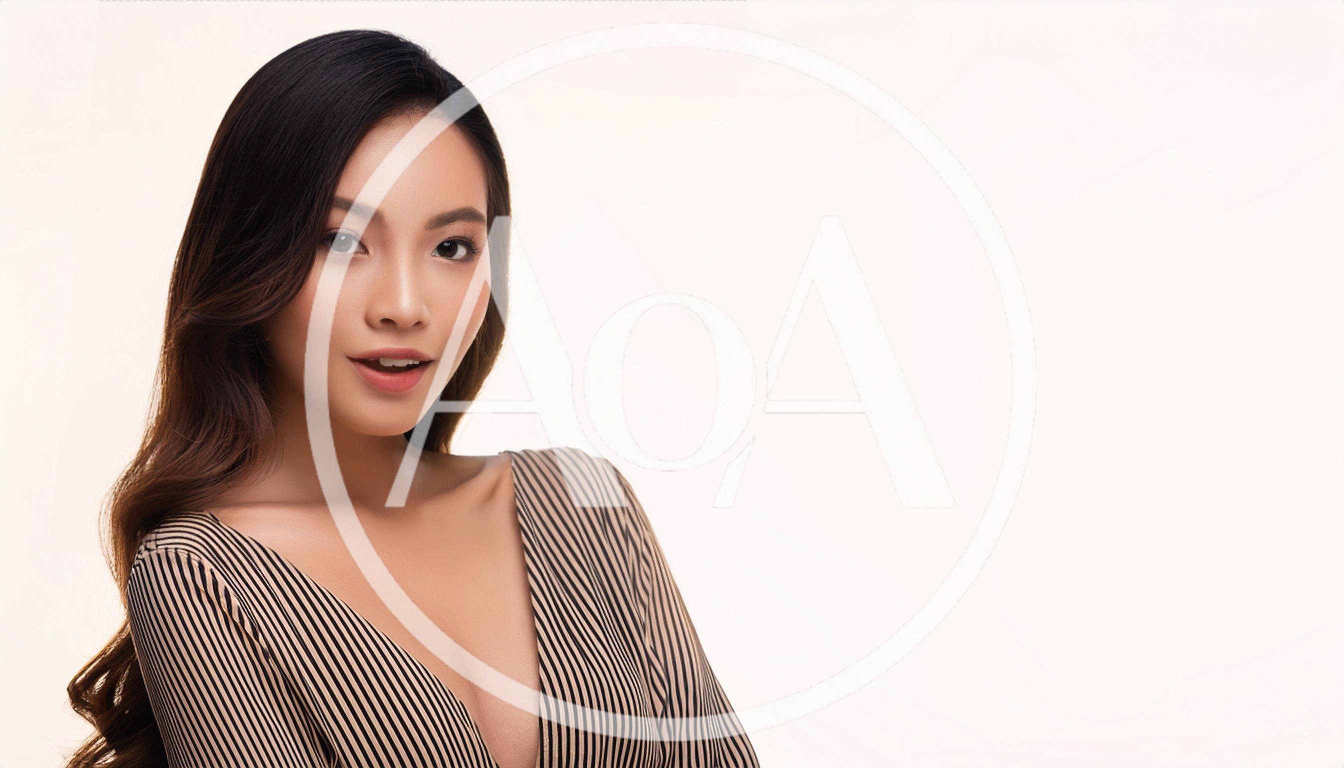Portrait Of A Beautiful Young Asian Woman
