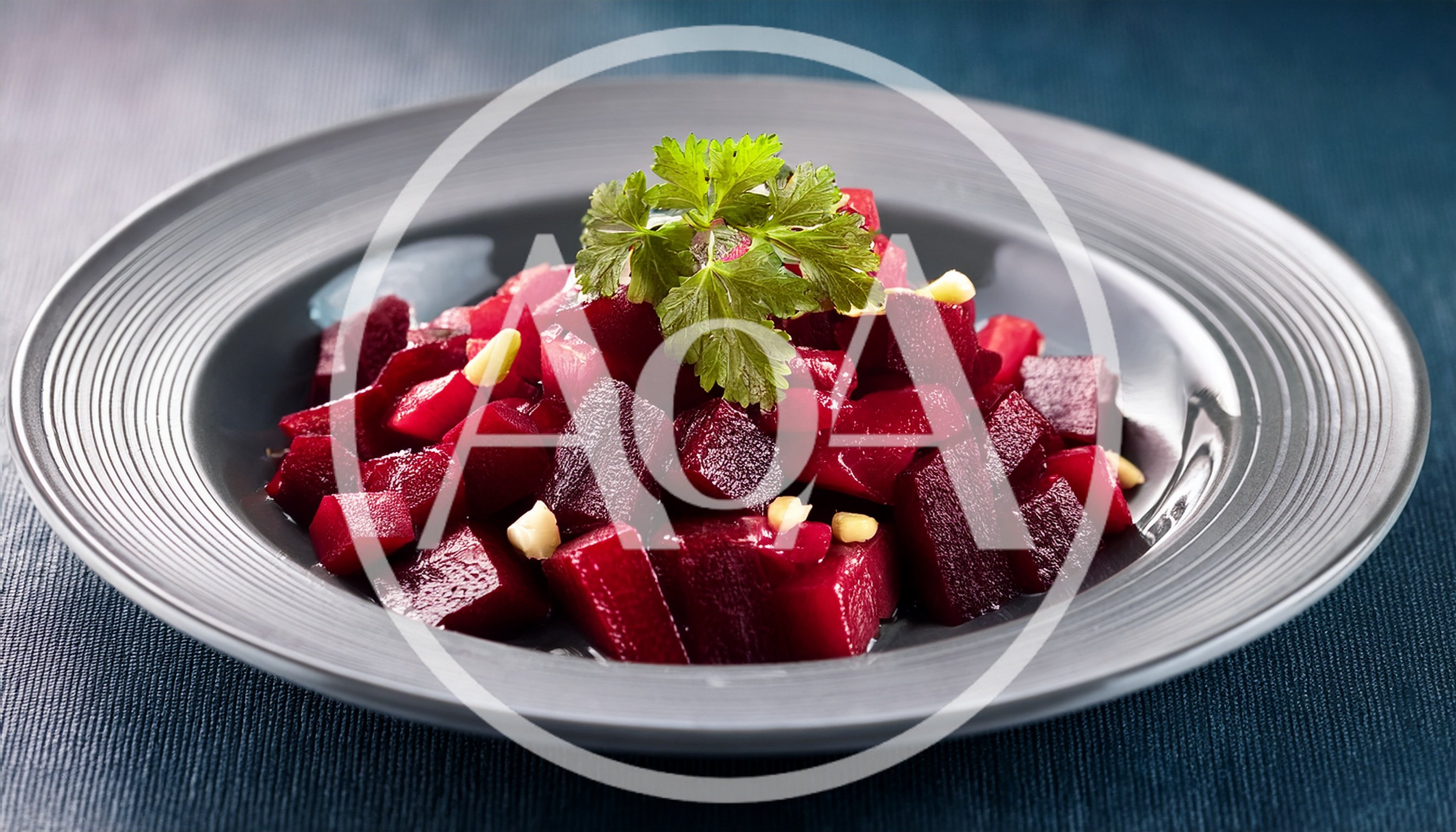 Beetroot Salad With Pine Nuts And Parsley