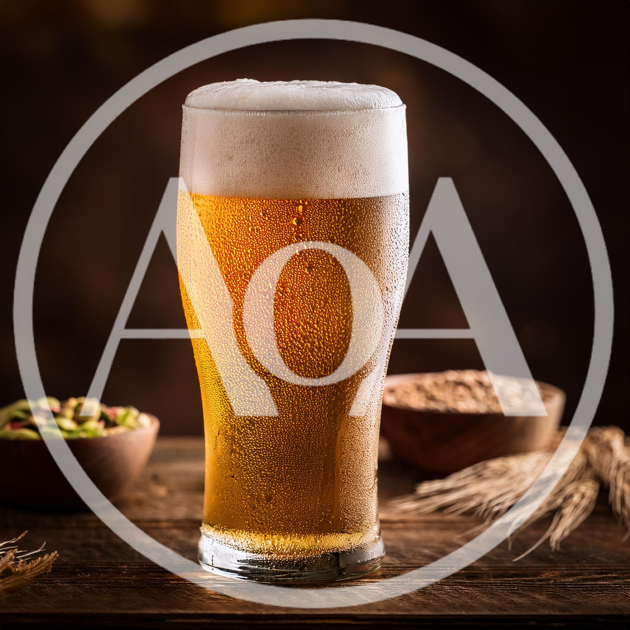 Cold Glass Of Refreshing Golden Beer