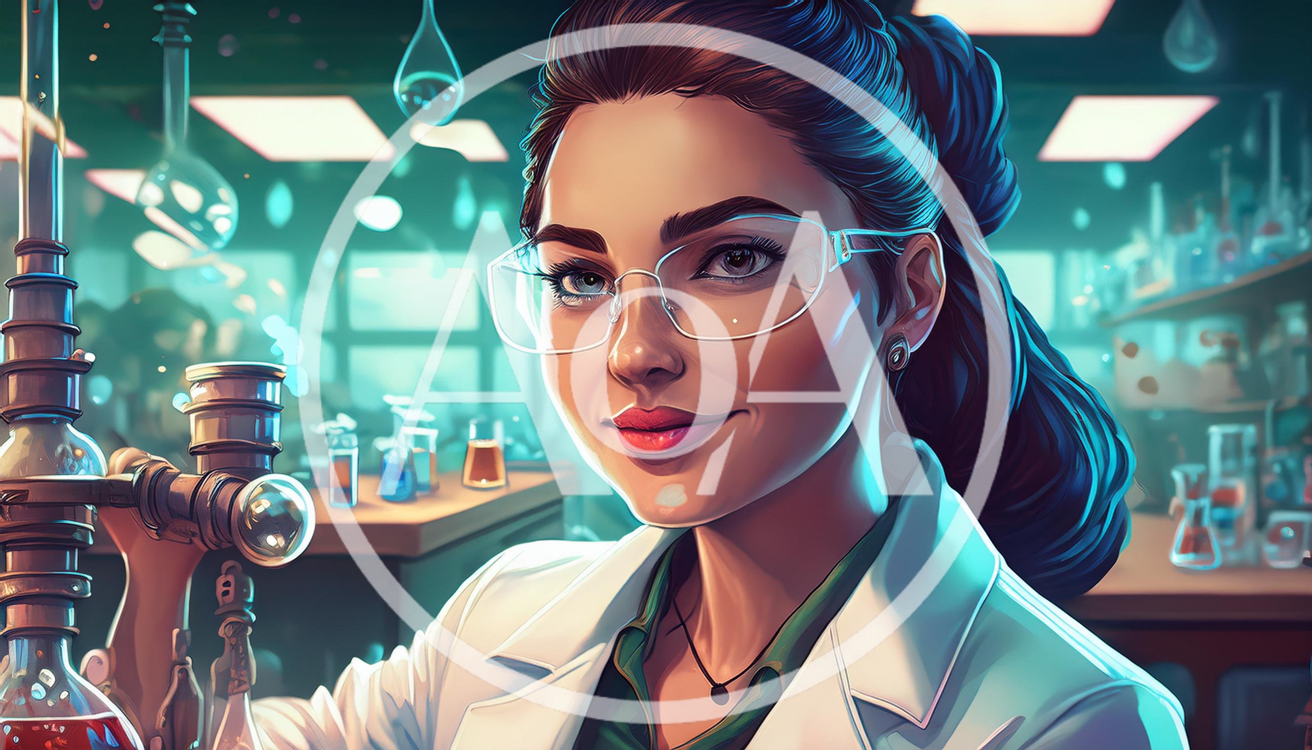Female Scientist Working In A Modern Laboratory