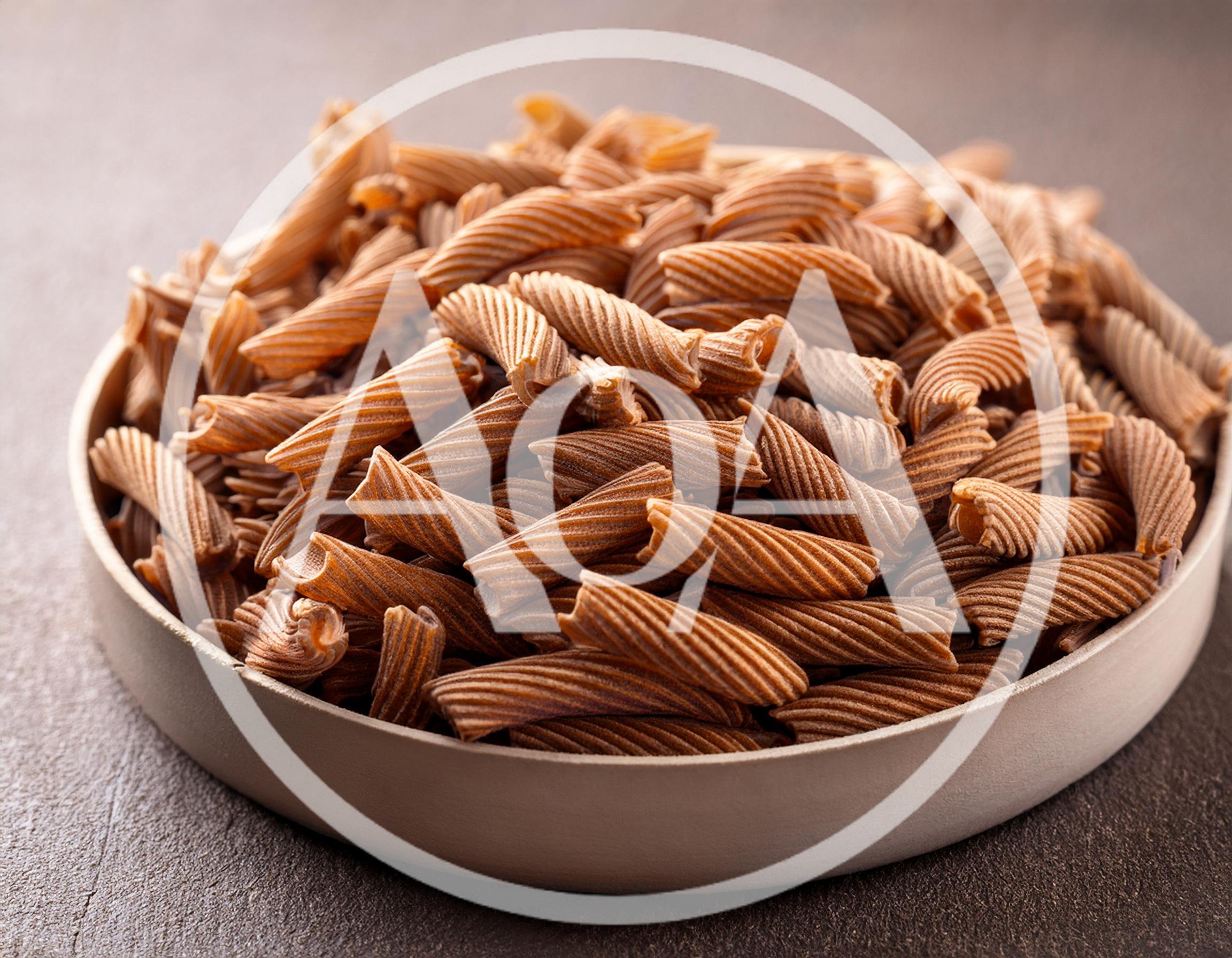 Bowl Of Whole Wheat Pasta Shapes