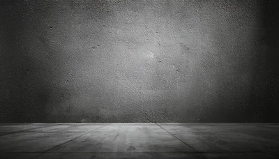 Empty Concrete Room With Textured Wall Background