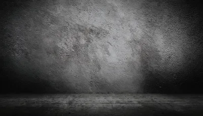Dark Gritty Concrete Wall And Floor Background