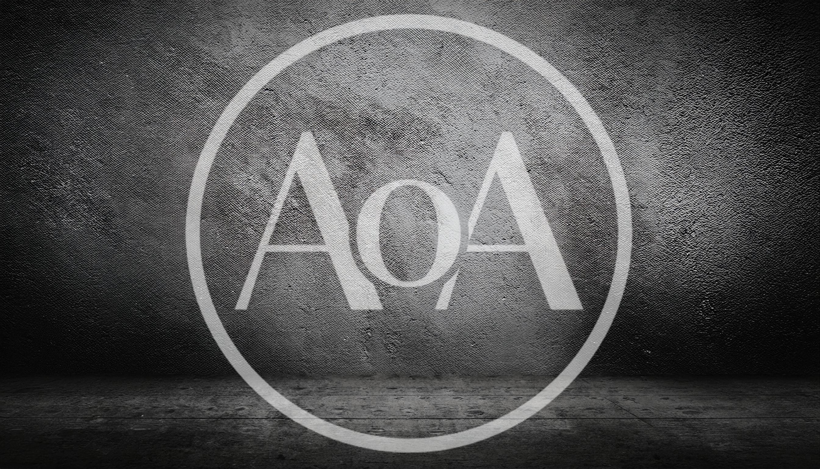 Dark Gritty Concrete Wall And Floor Background