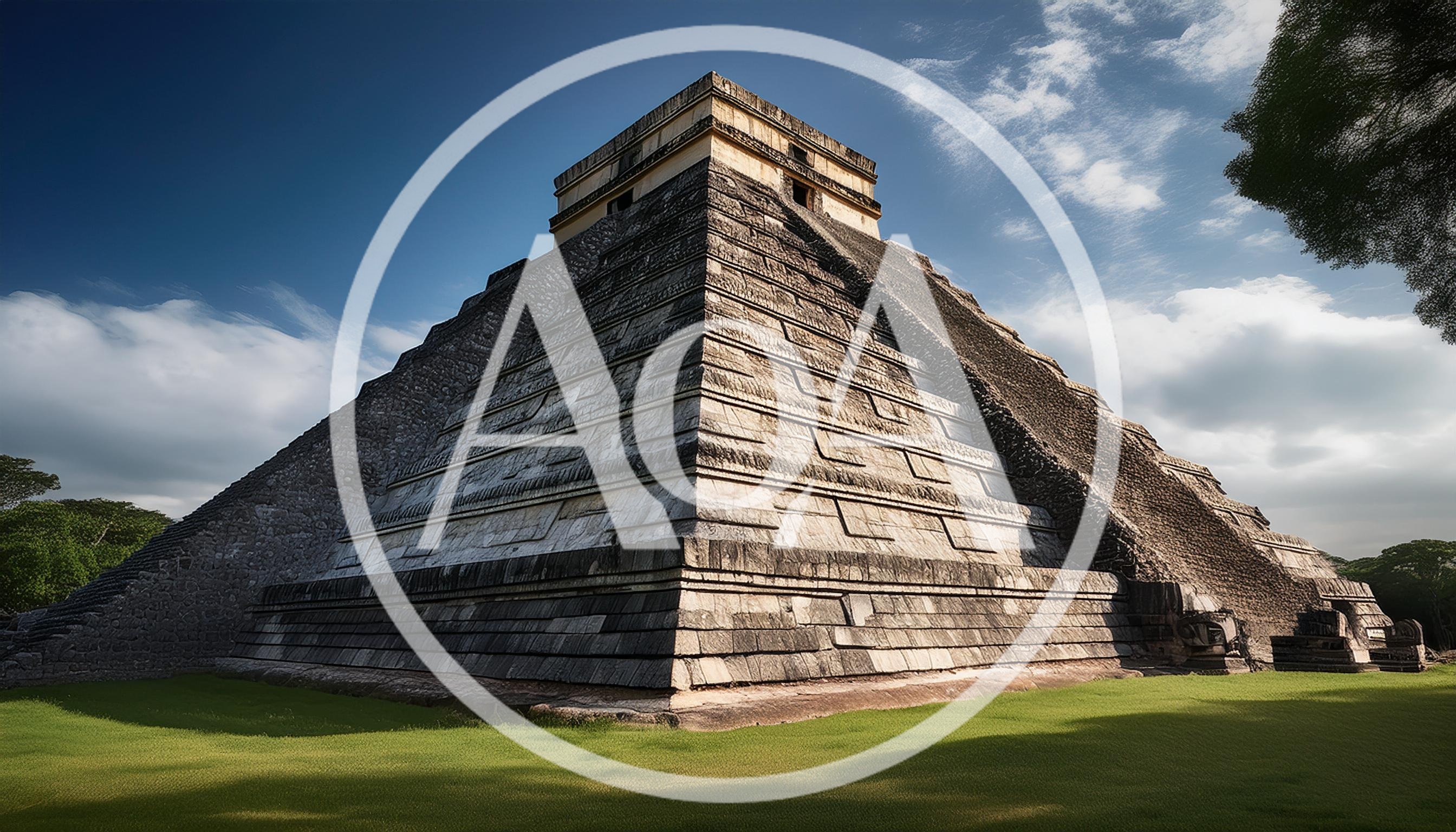 El Castillo Pyramid at Chichen Itza Mexico
