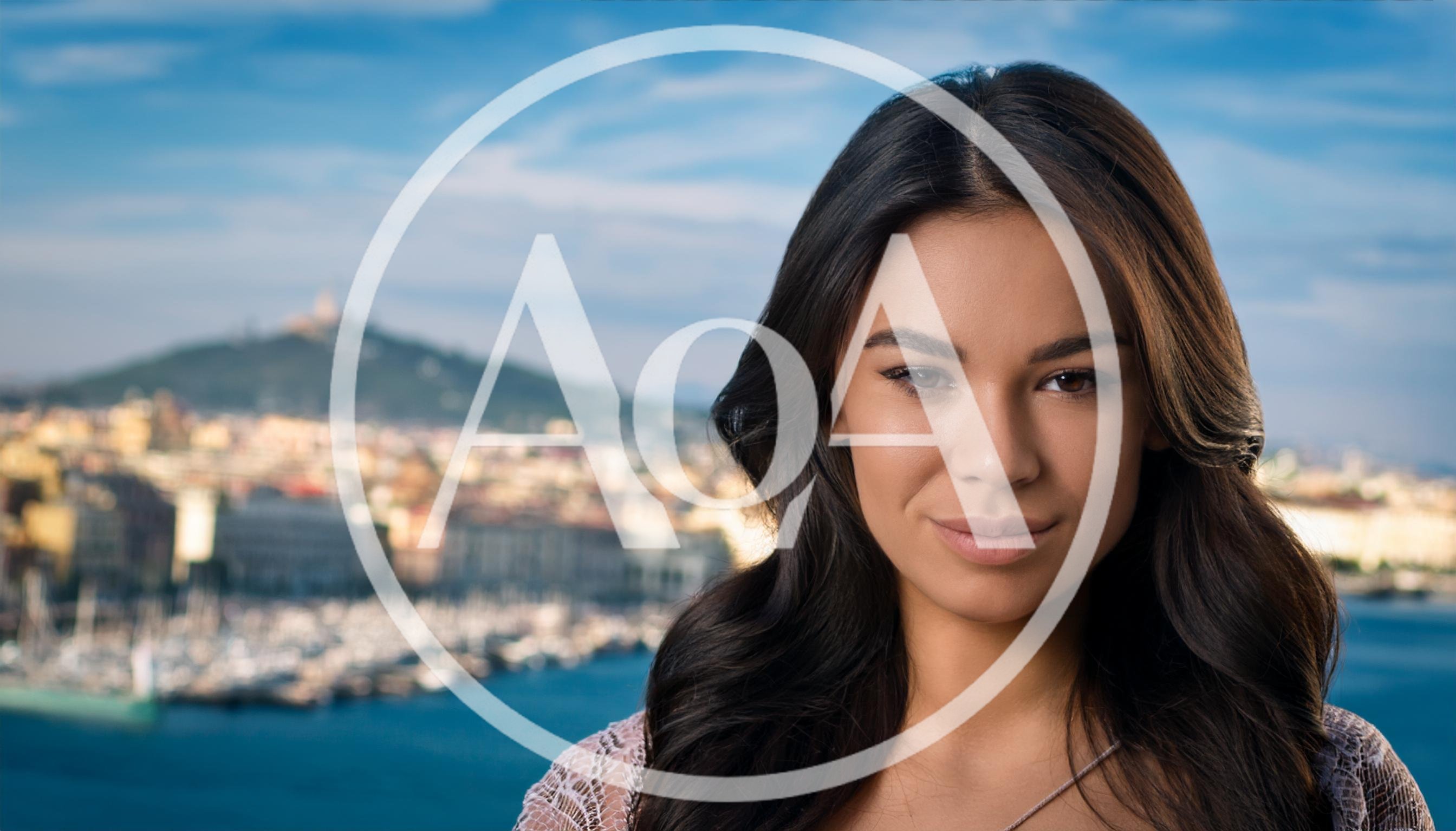 Portrait Of A Young Woman In Marseille