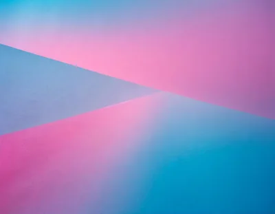 Abstract Geometric Gradient Background With Pink And Blue