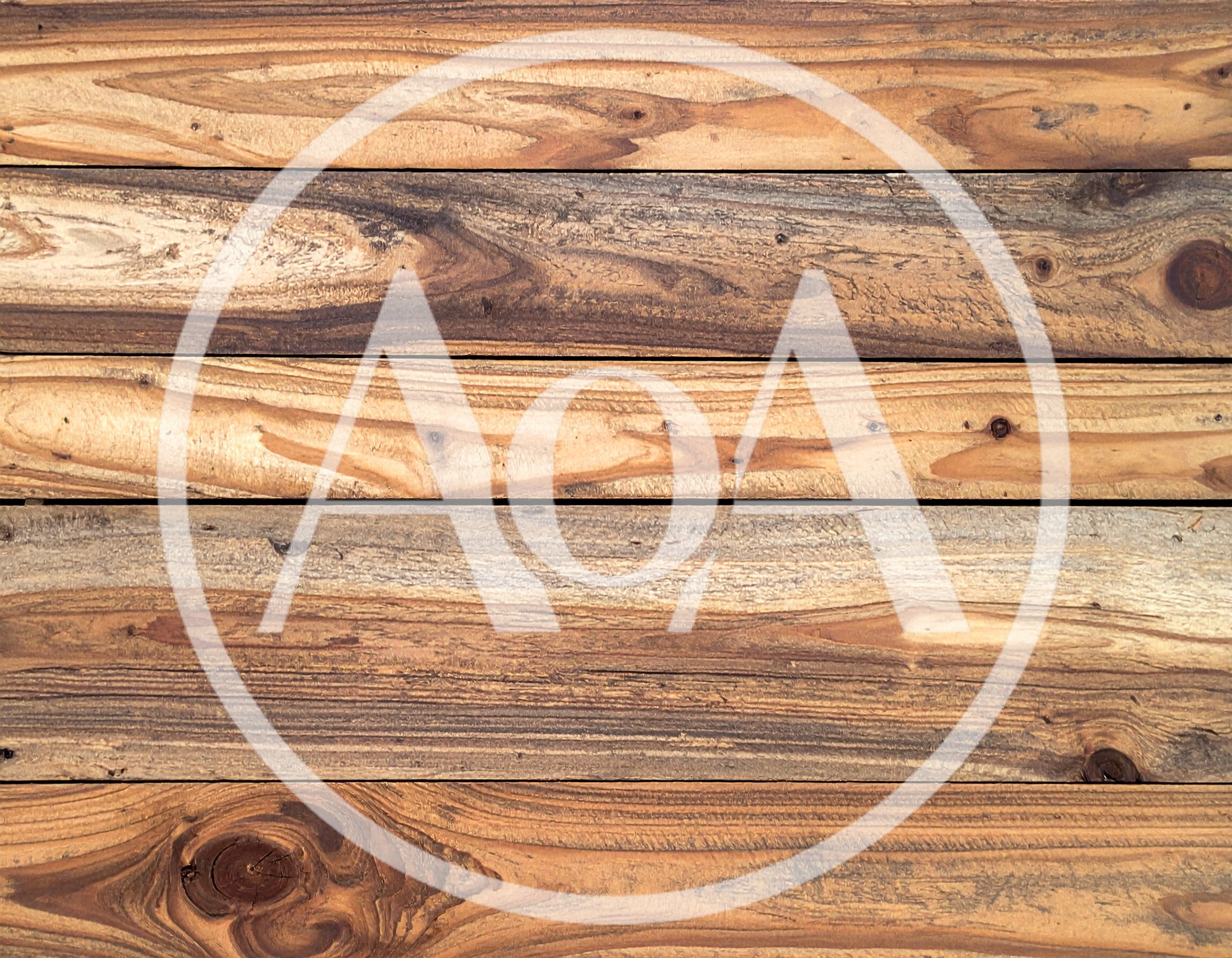 Rustic Horizontal Wooden Planks Background Texture
