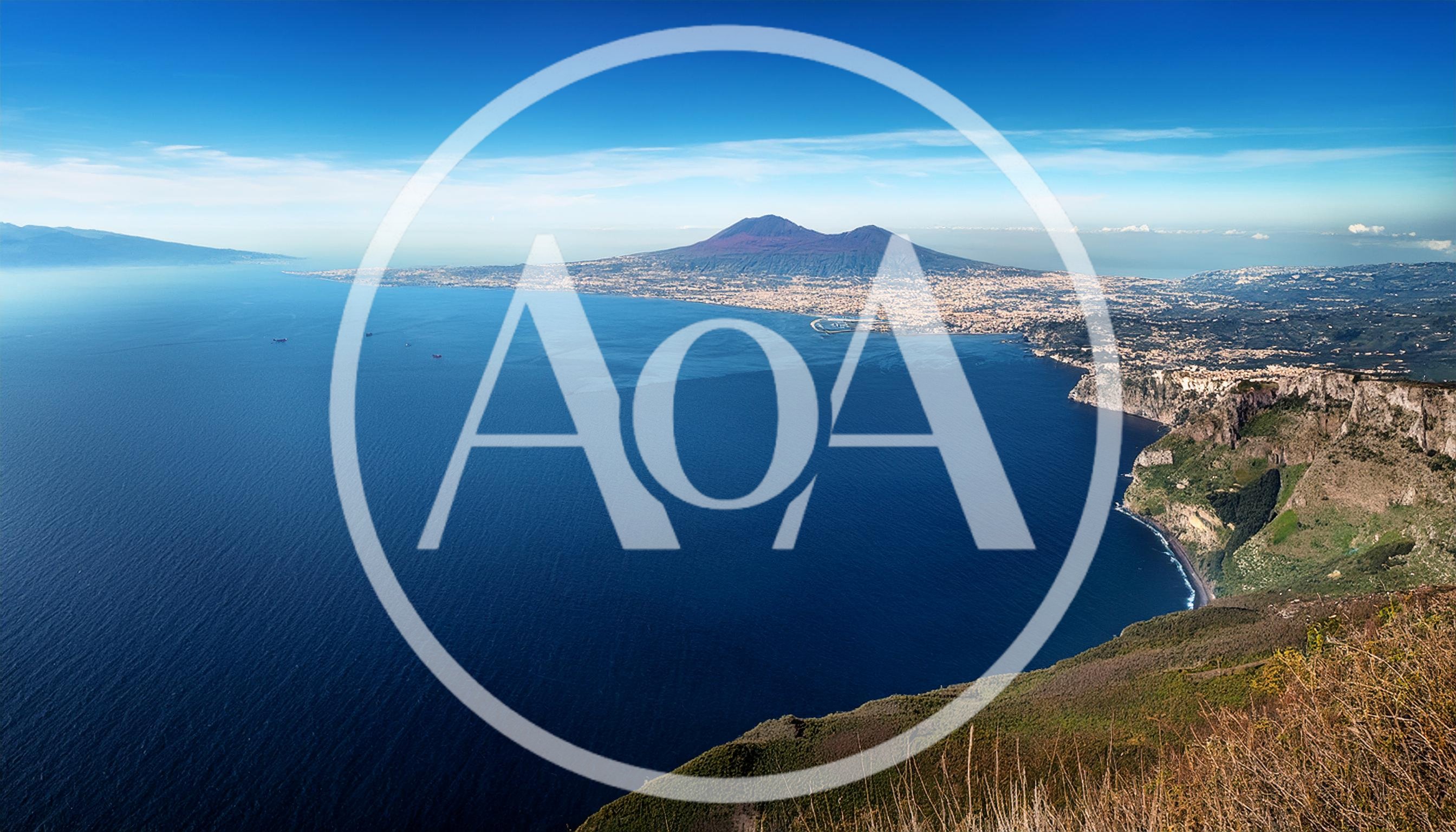 Panoramic View Of Mount Vesuvius And The Bay Of Naples