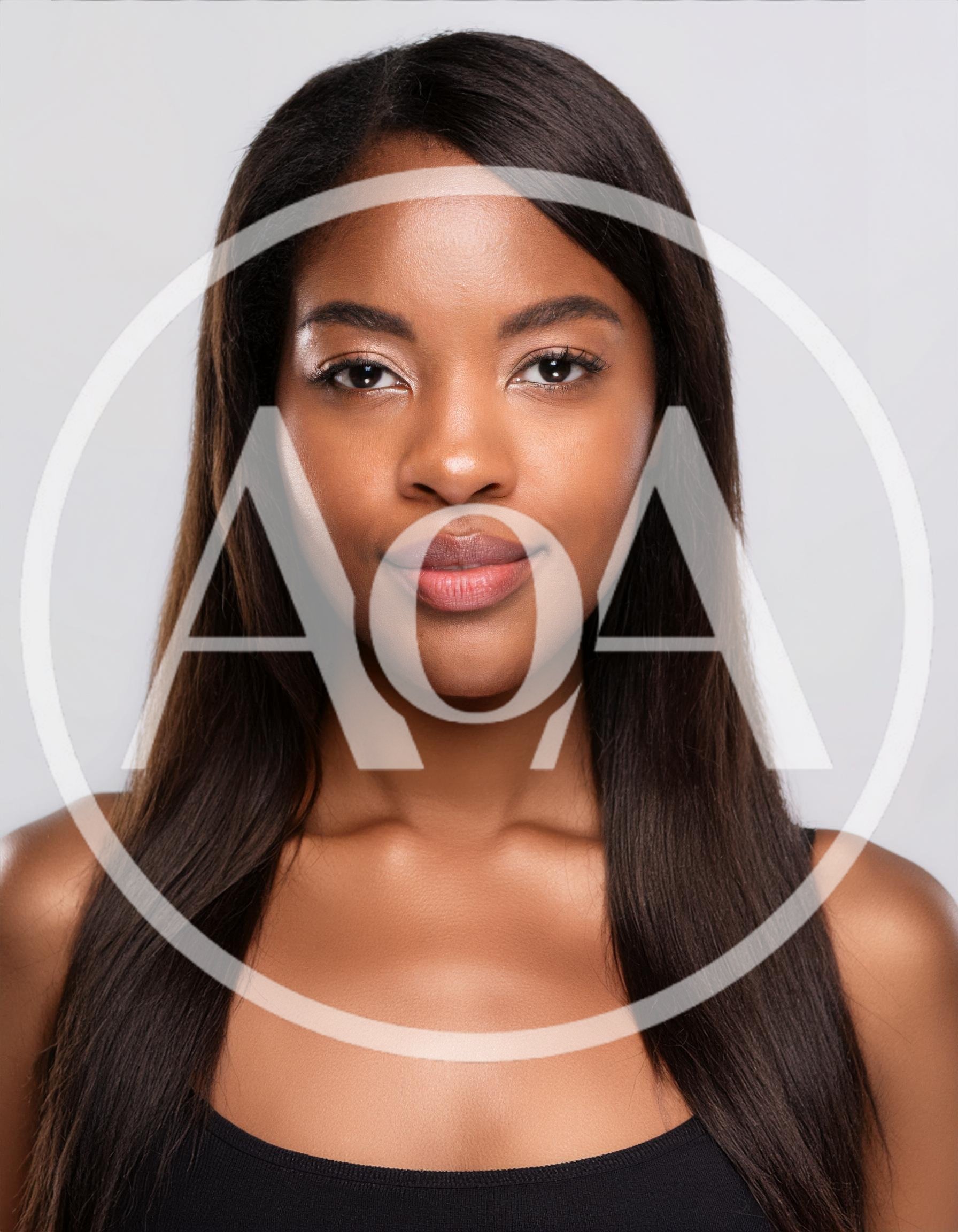 Portrait Of A Beautiful Young African American Woman