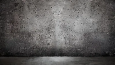 Textured Gray Concrete Wall And Floor Background
