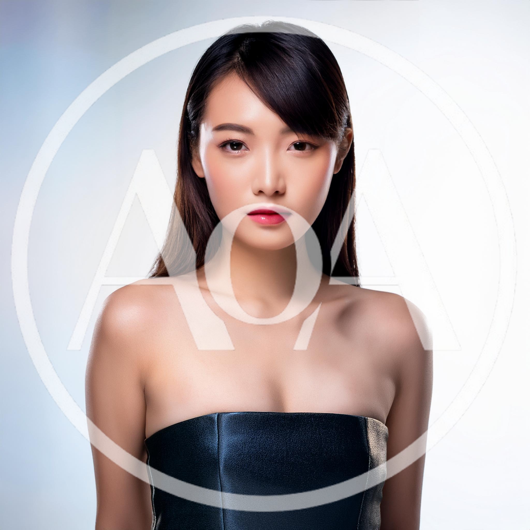 Portrait Of A Beautiful Young Asian Woman
