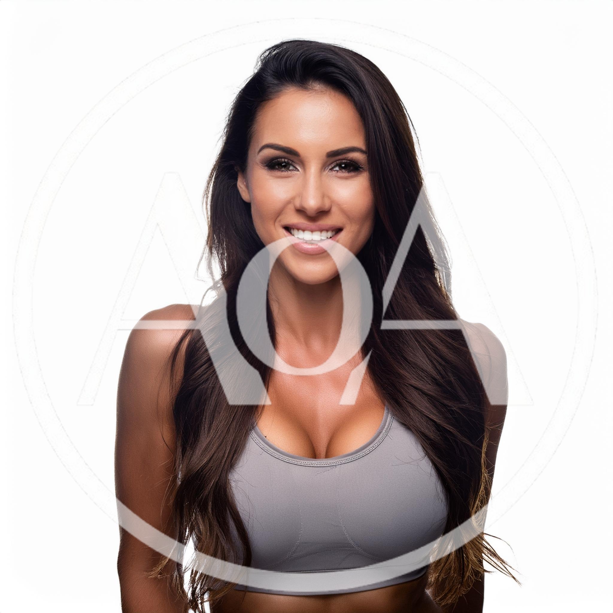 Portrait Of A Fit Woman In A Sports Bra
