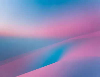 Abstract Gradient Background With Soft Pink And Blue Hues