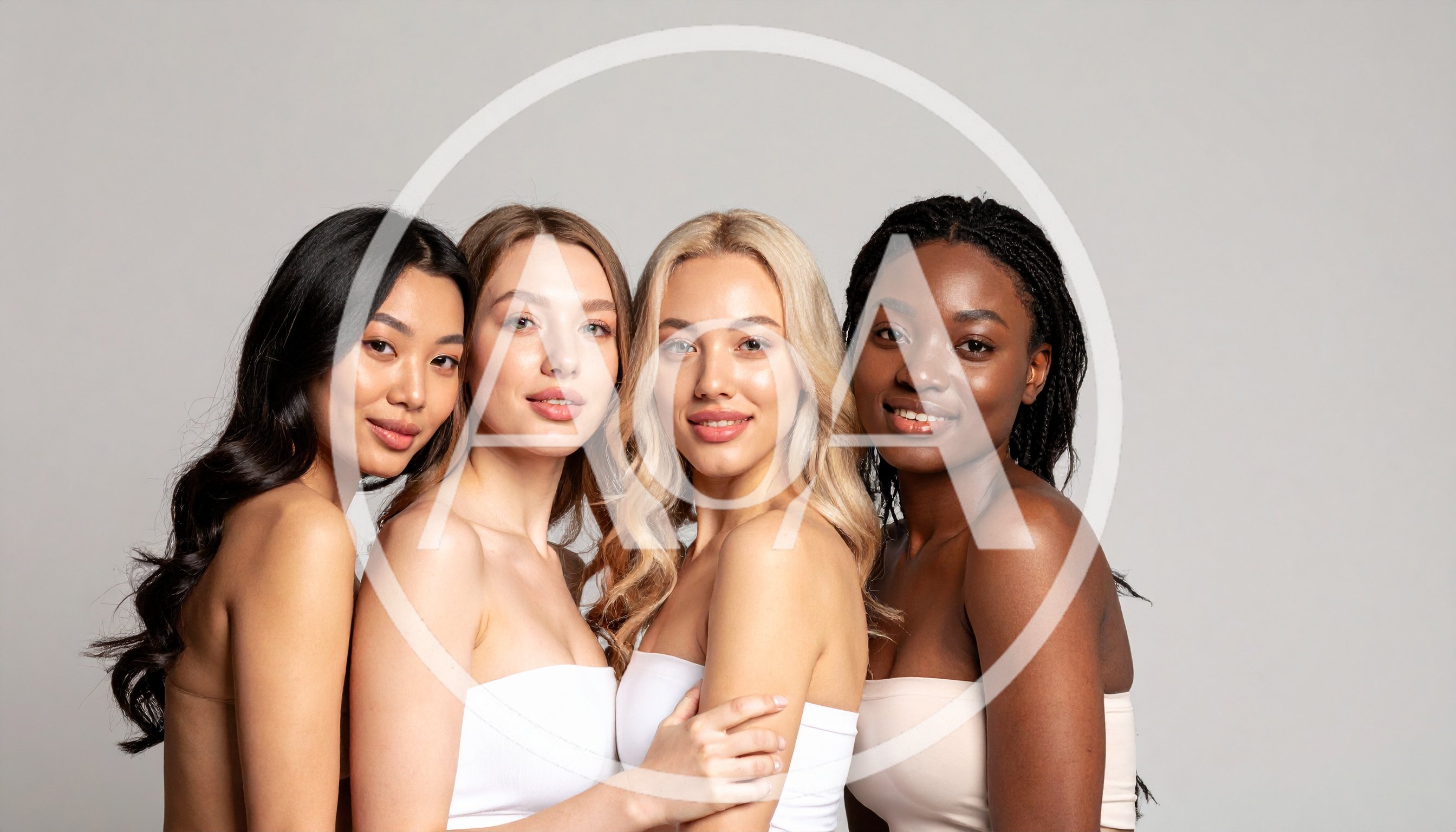 Diverse Group Of Women With Natural Skin