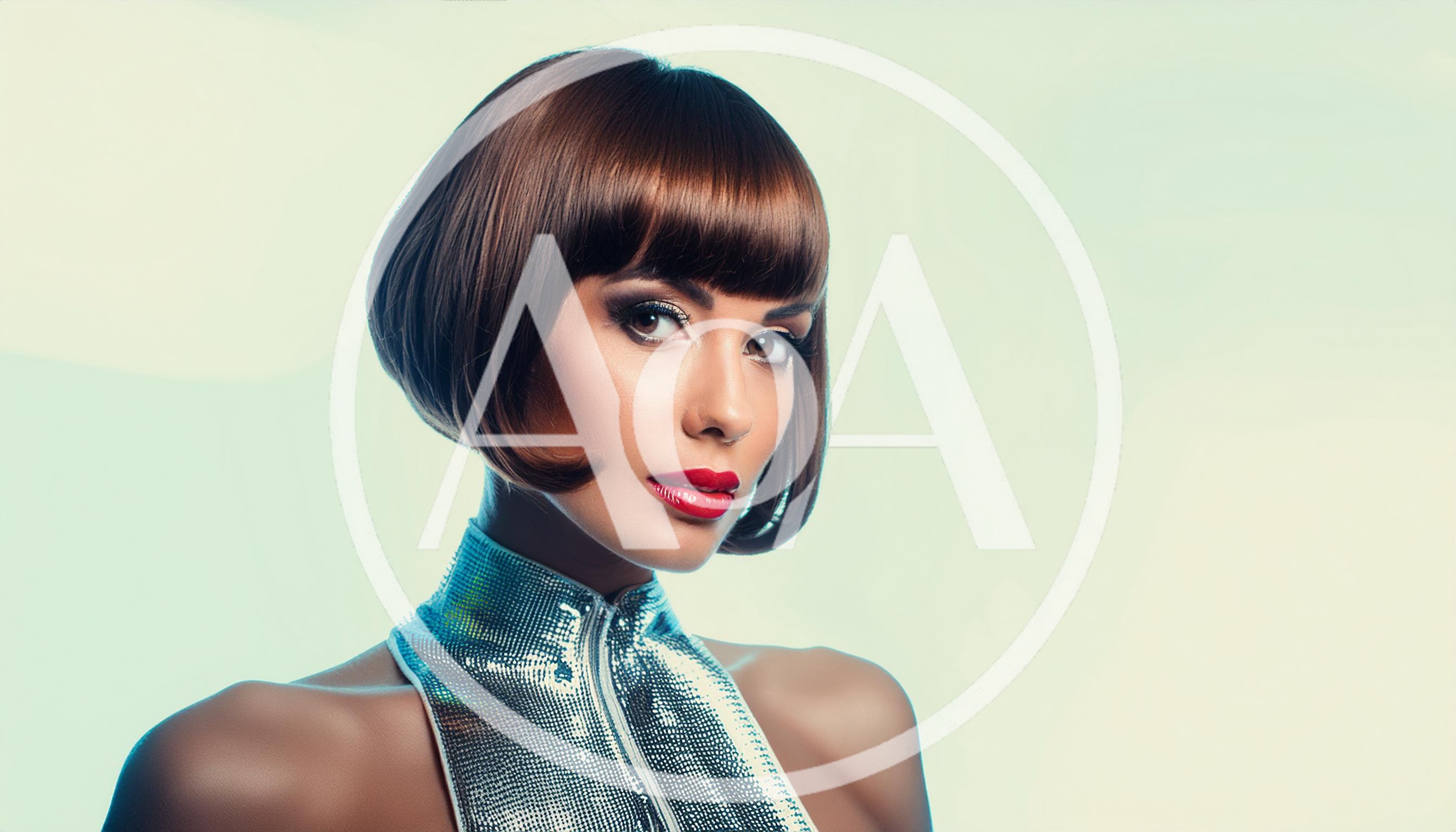 Portrait Of A Woman With A Bob Haircut