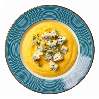 Polenta With Blue Cheese And Fresh Thyme