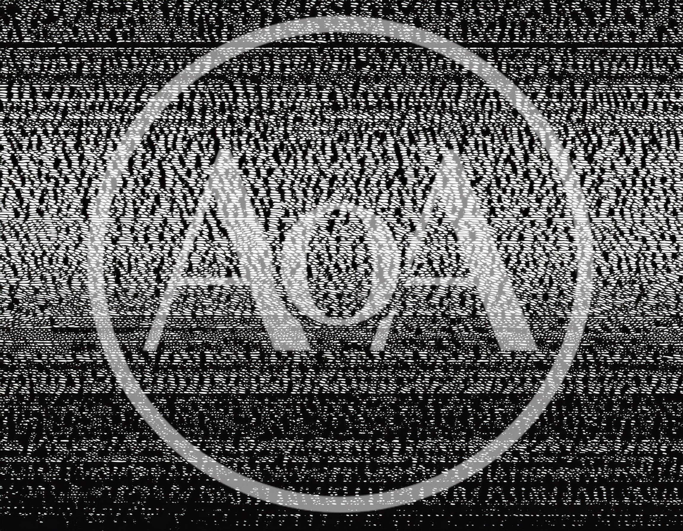 Analog Television Static Noise Background