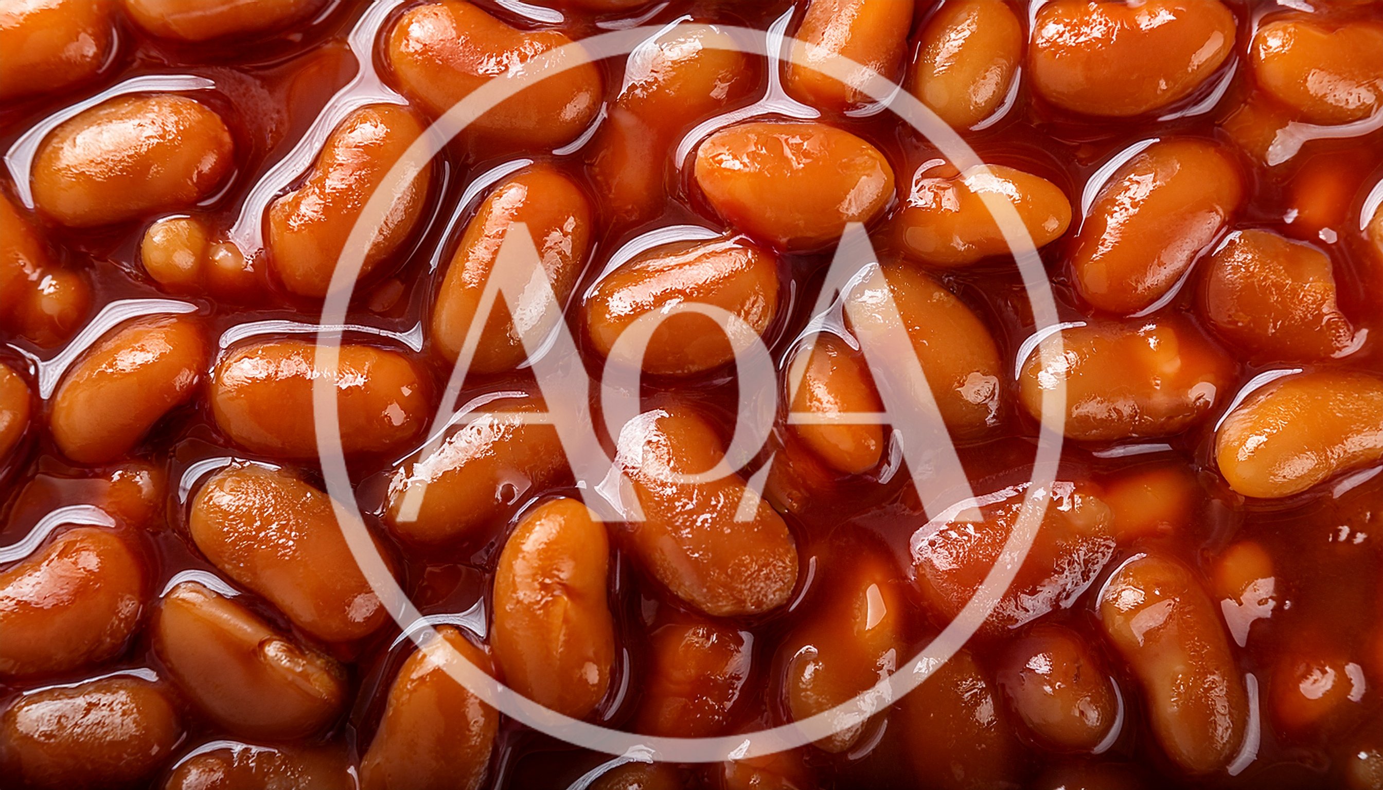 Close Up Of Baked Beans In Tomato Sauce