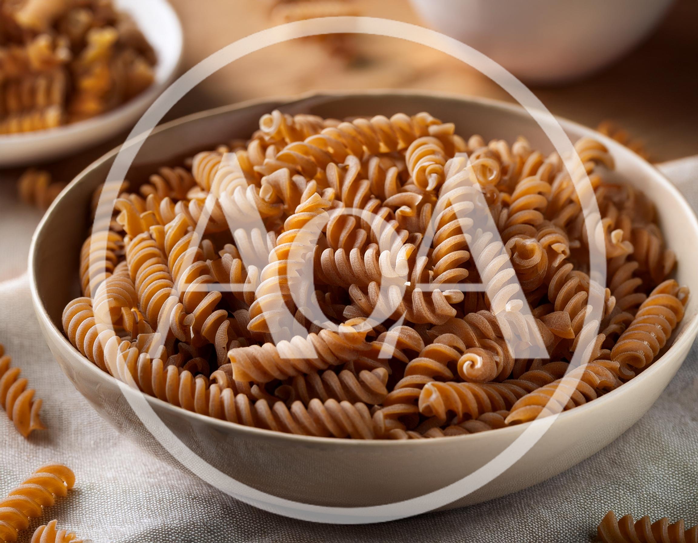Bowl Of Whole Wheat Fusilli Pasta