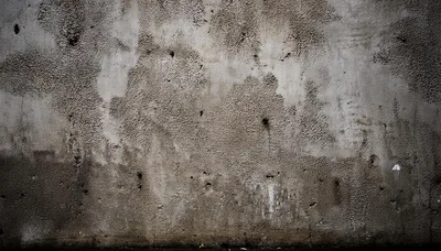 Weathered Gray Concrete Wall Texture Background