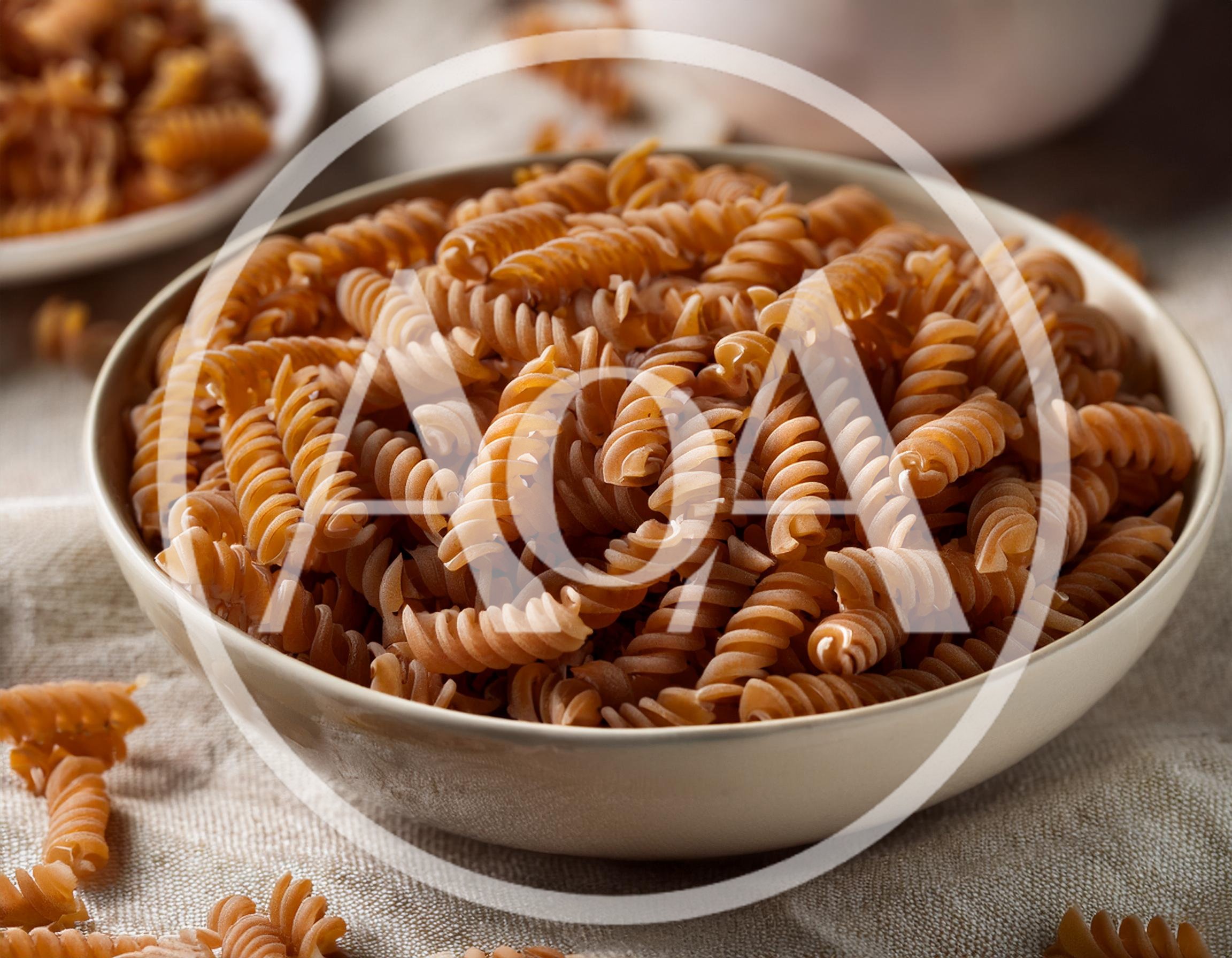Bowl Of Whole Wheat Fusilli Pasta