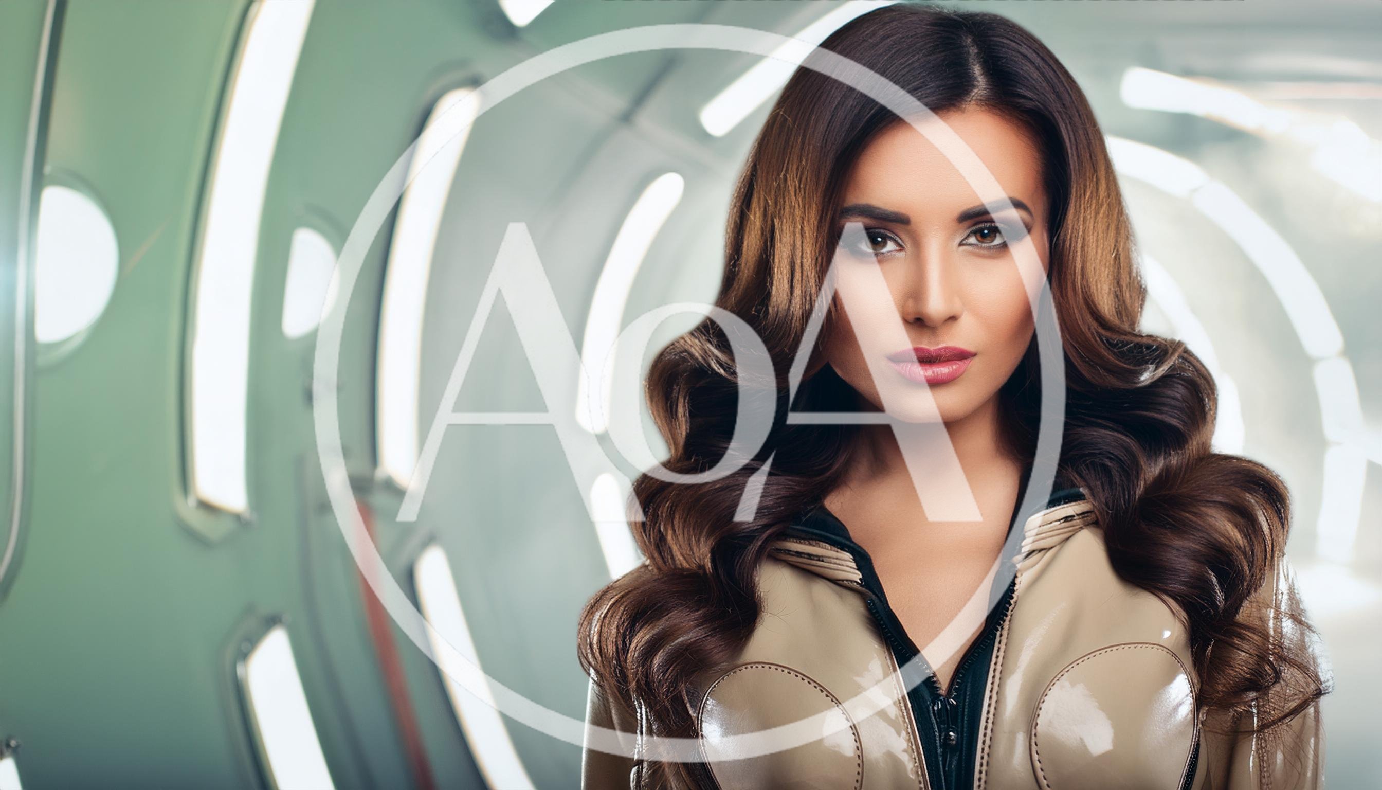 Portrait Of A Woman In Futuristic Sci-Fi Attire