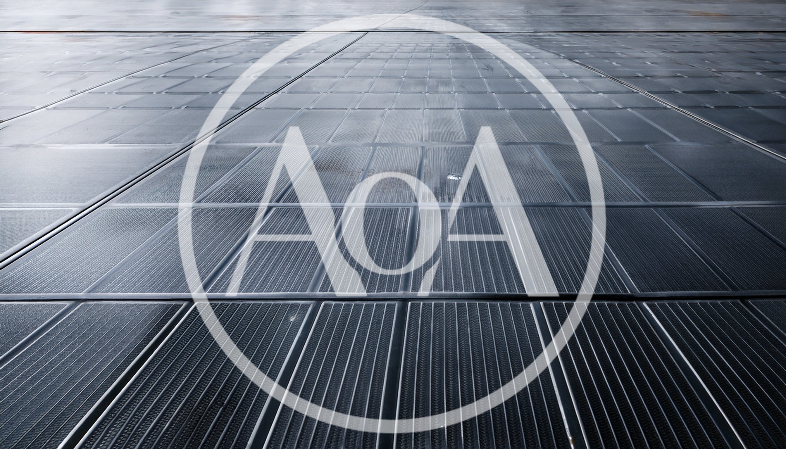 Close Up View Of Solar Panel Array