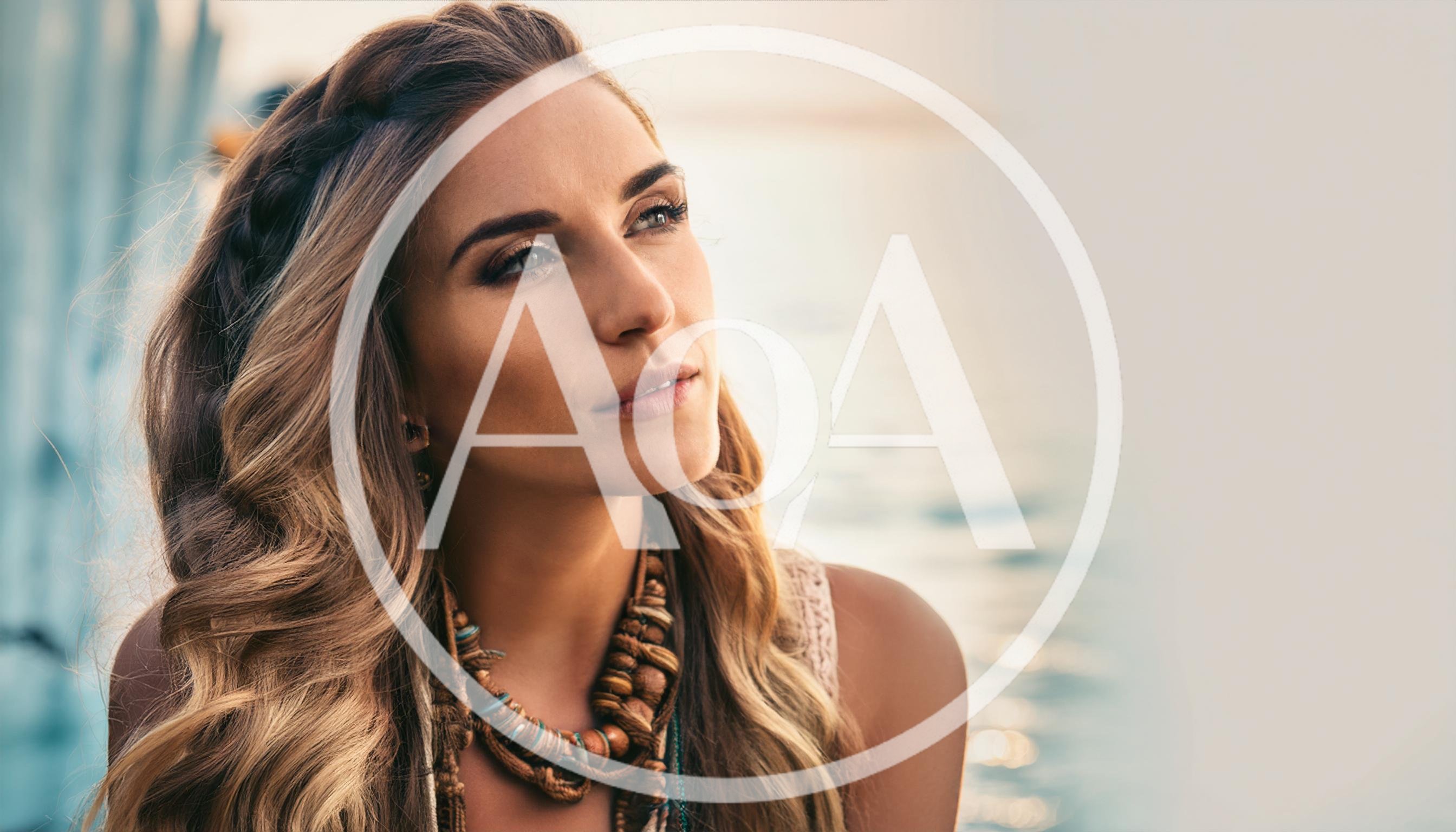 Portrait Of A Beautiful Woman With Bohemian Jewelry