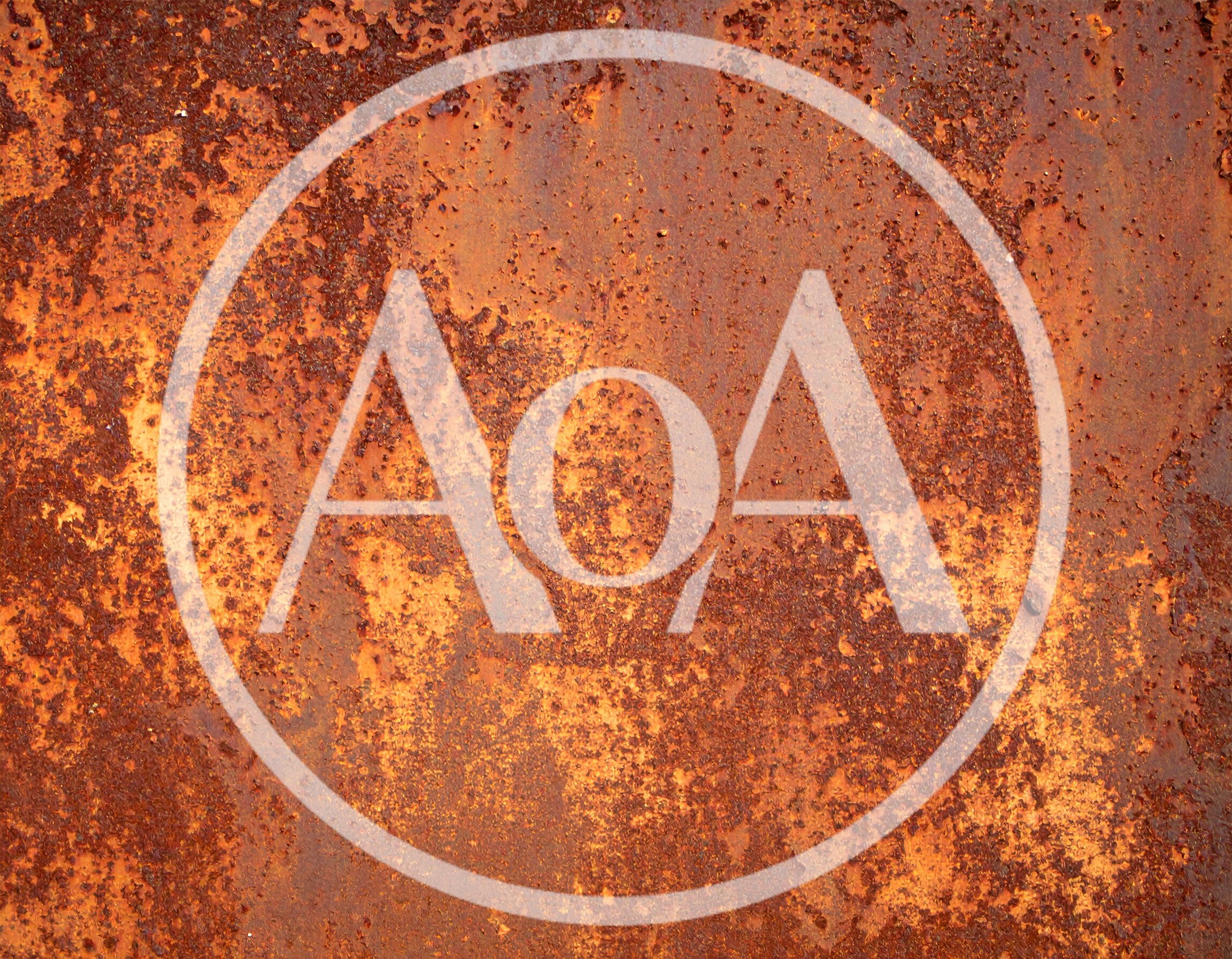 Weathered Metal Surface With Heavy Rust Texture