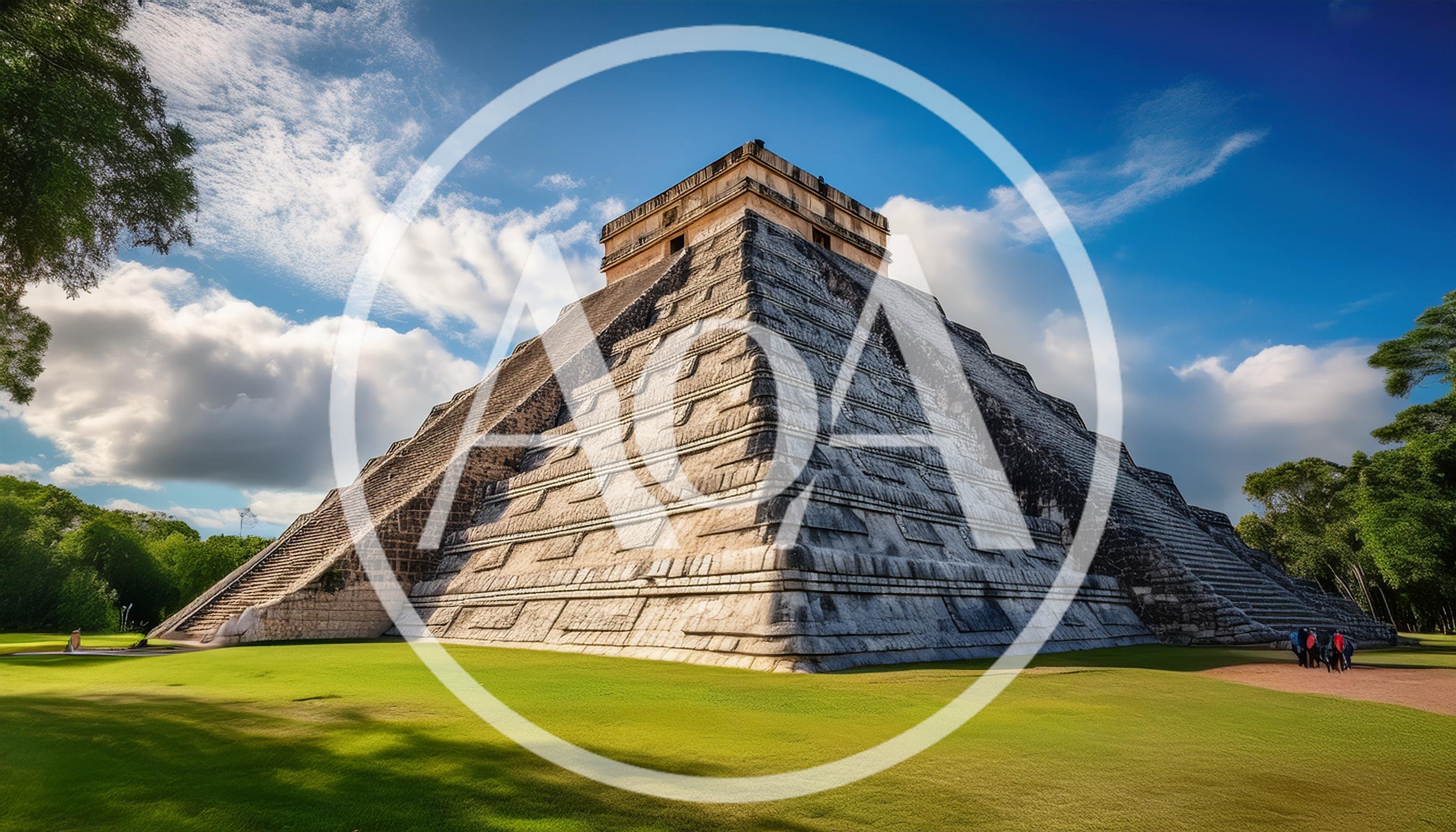El Castillo Pyramid At Chichen Itza Mexico
