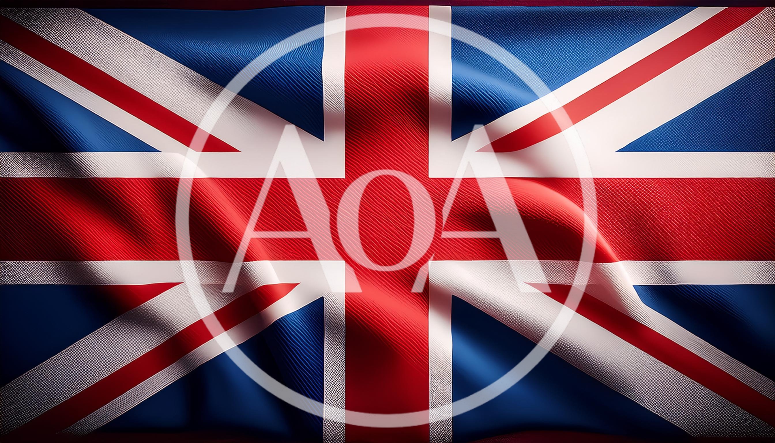 Waving Flag Of The United Kingdom