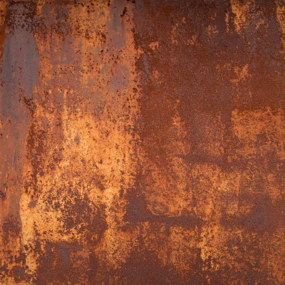Weathered Metal Surface With Heavy Rust Texture
