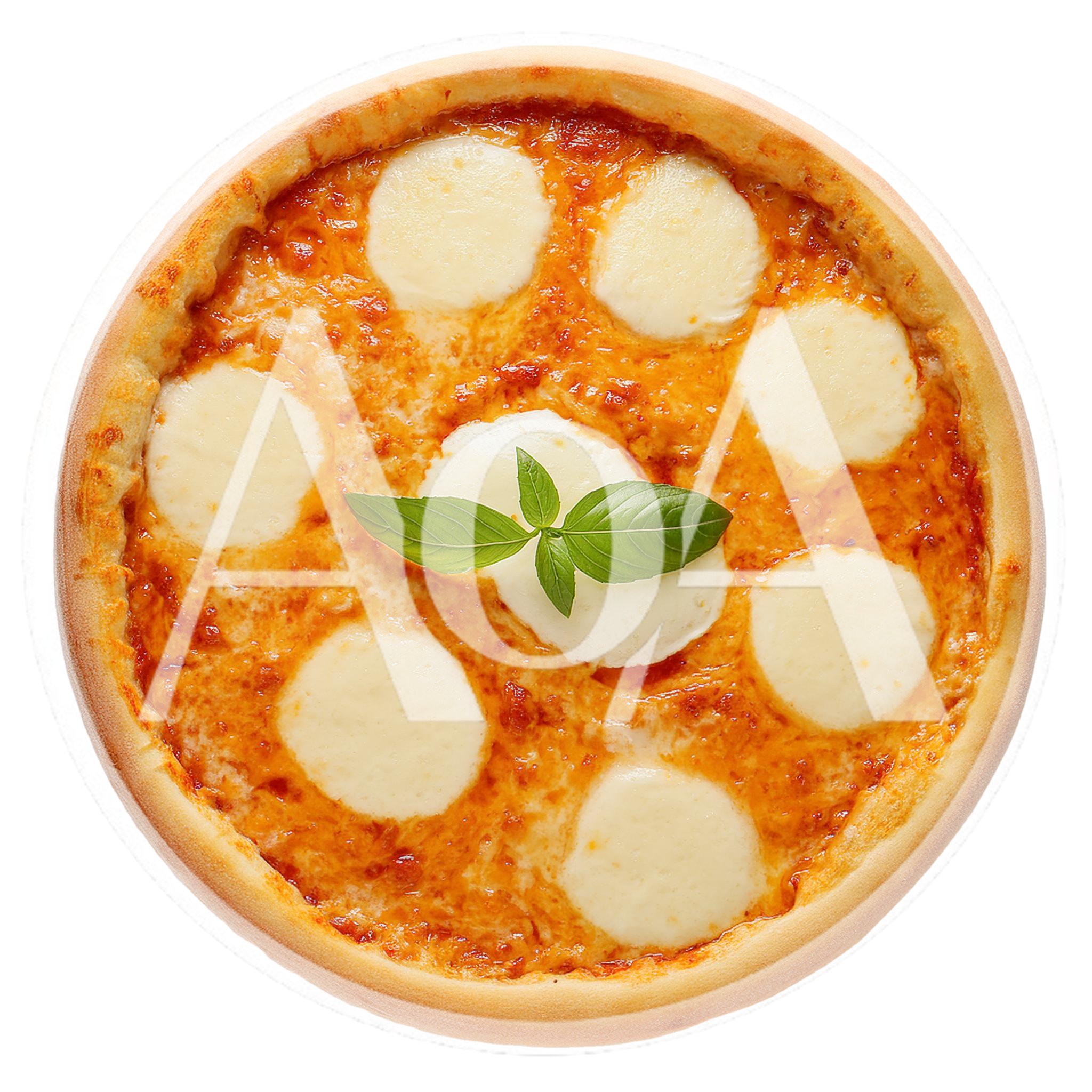 Fresh Margherita Pizza With Mozzarella And Basil