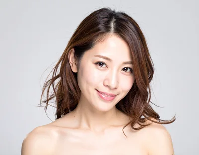 Portrait Of A Beautiful Young Asian Woman