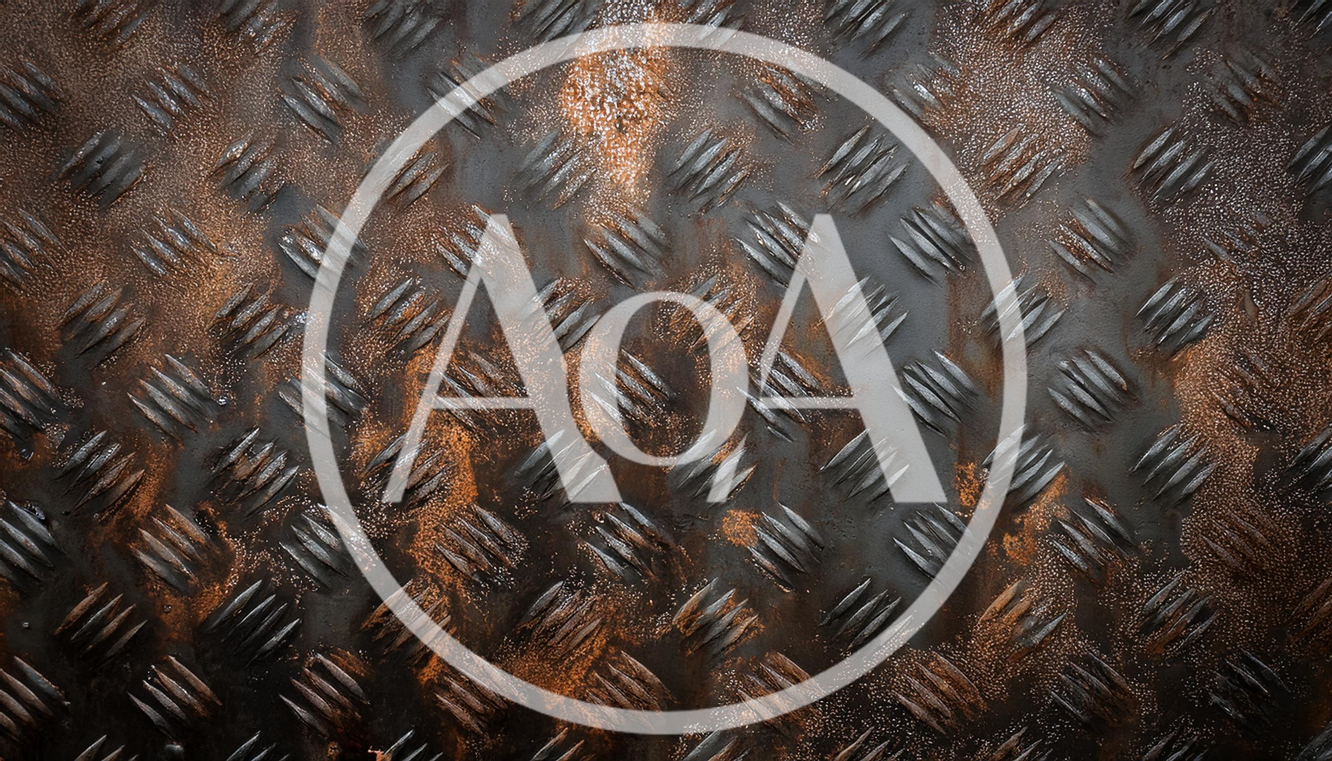 Rusty Metal Diamond Plate Texture Background