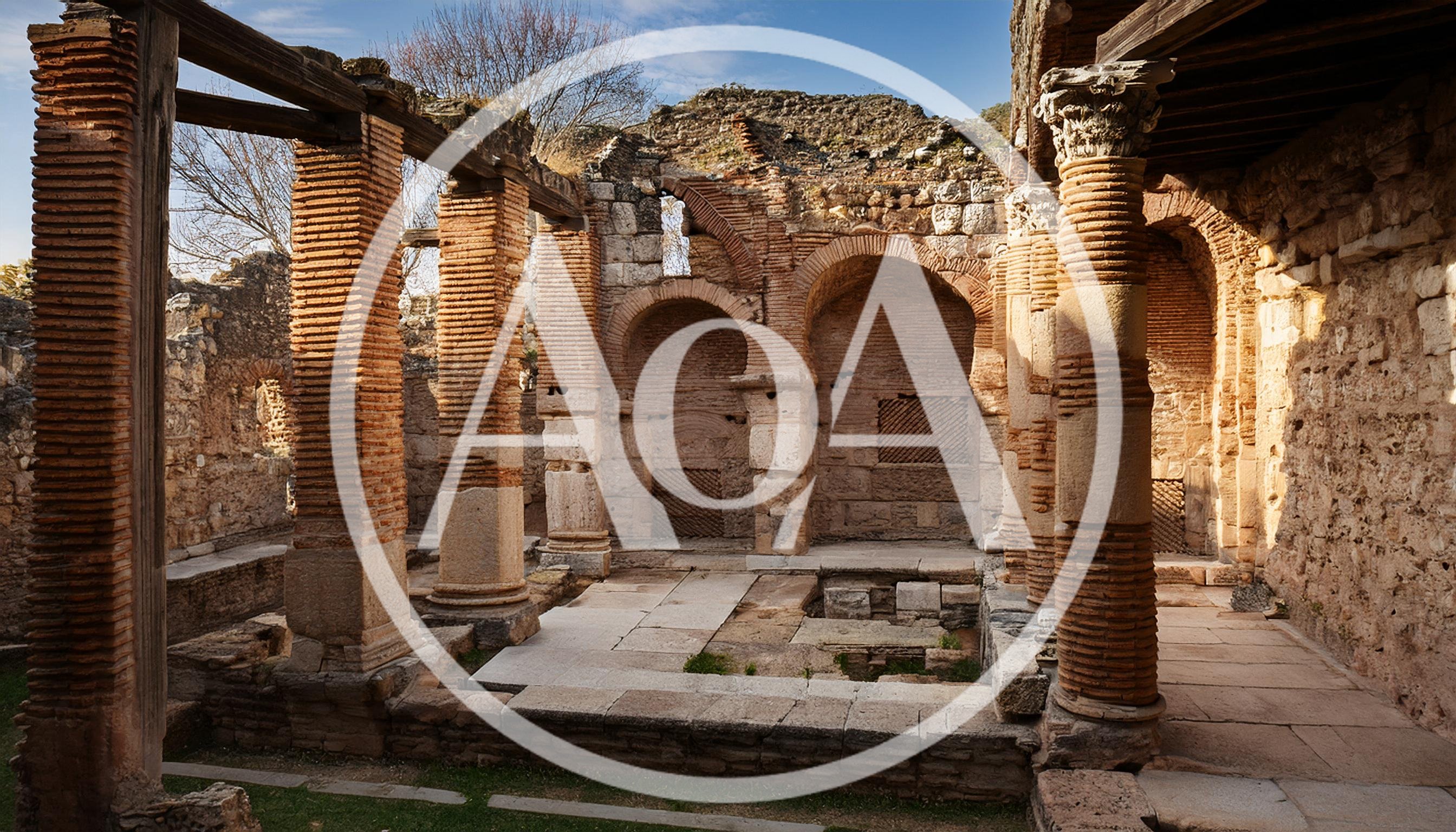Ancient Roman Ruins Of The Basilica Of Saint John
