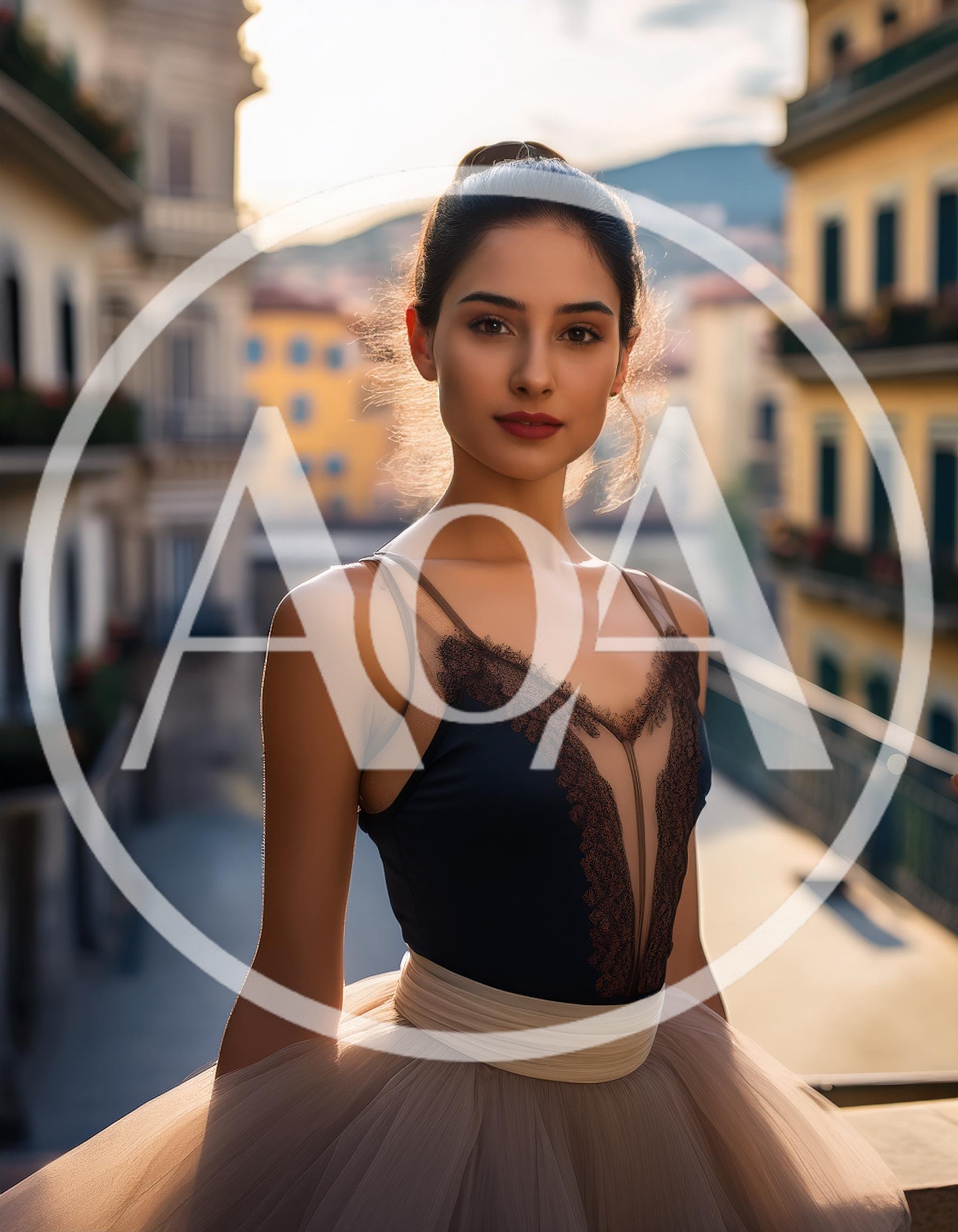 Portrait of a Ballerina in a European City