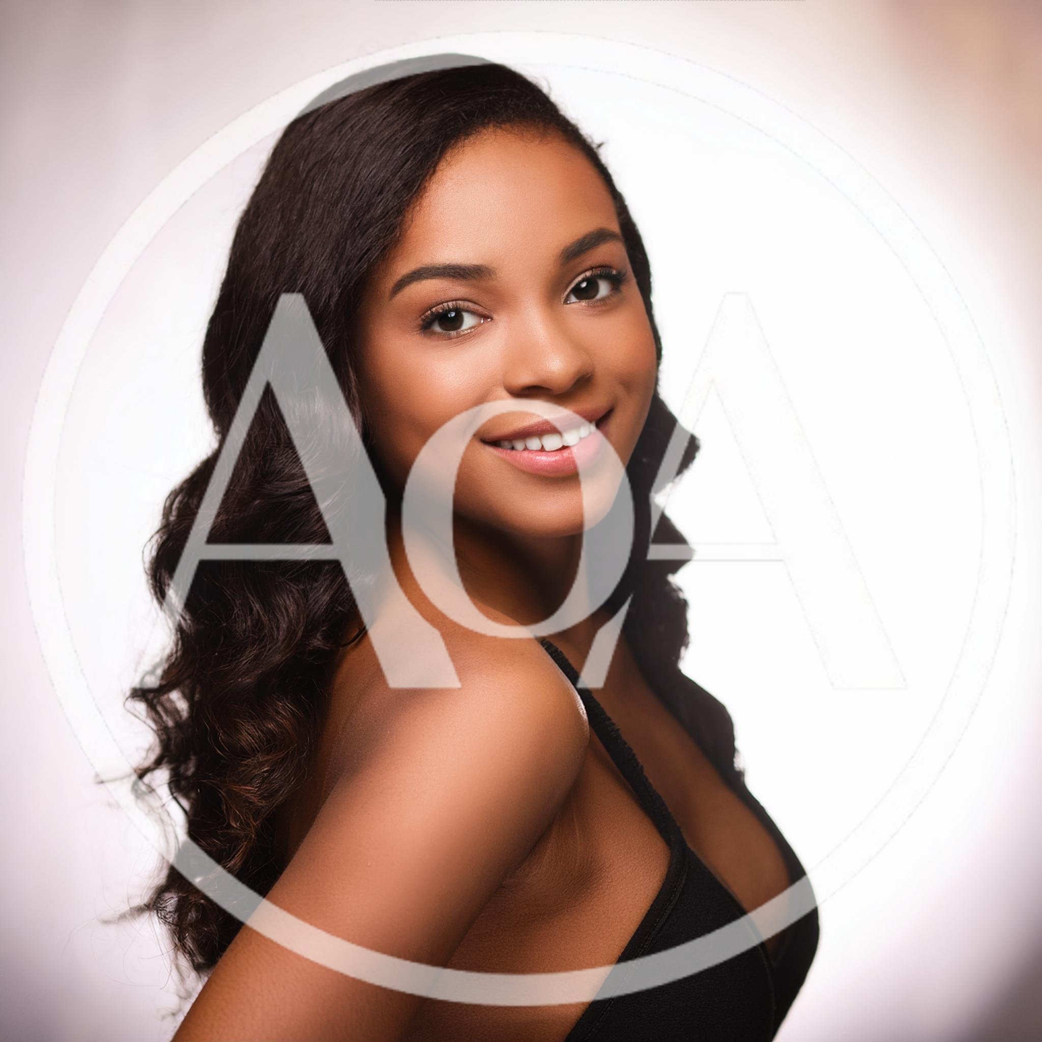 Portrait Of A Beautiful Young Woman Smiling