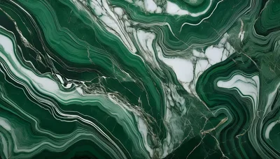 Abstract Green And White Marble Stone Texture