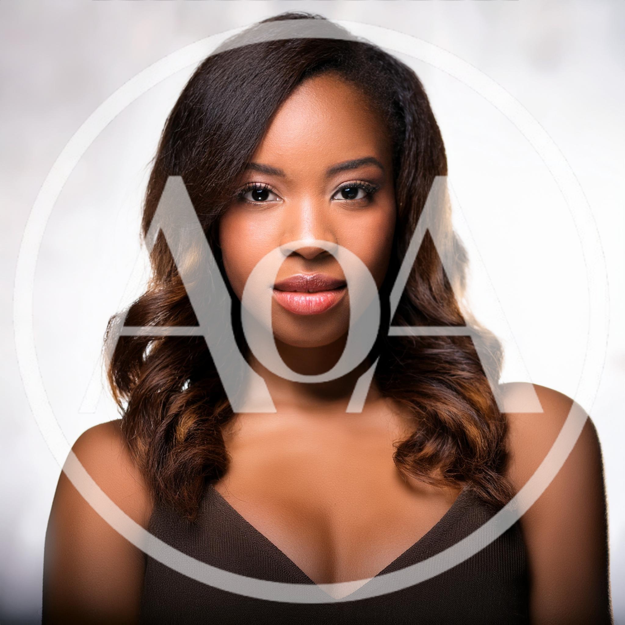 Portrait Of A Beautiful Young African American Woman