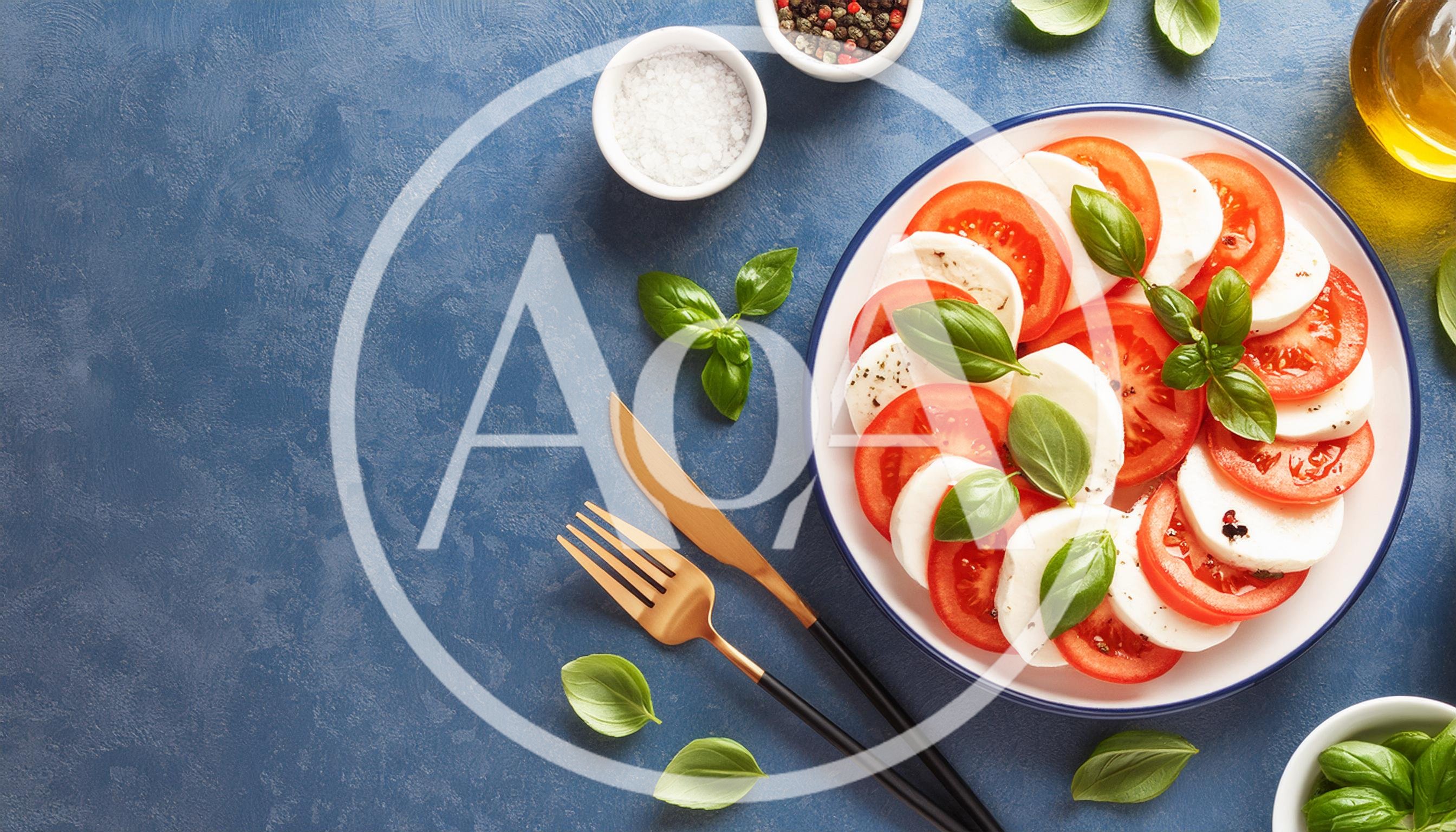 Caprese Salad With Fresh Mozzarella And Tomatoes