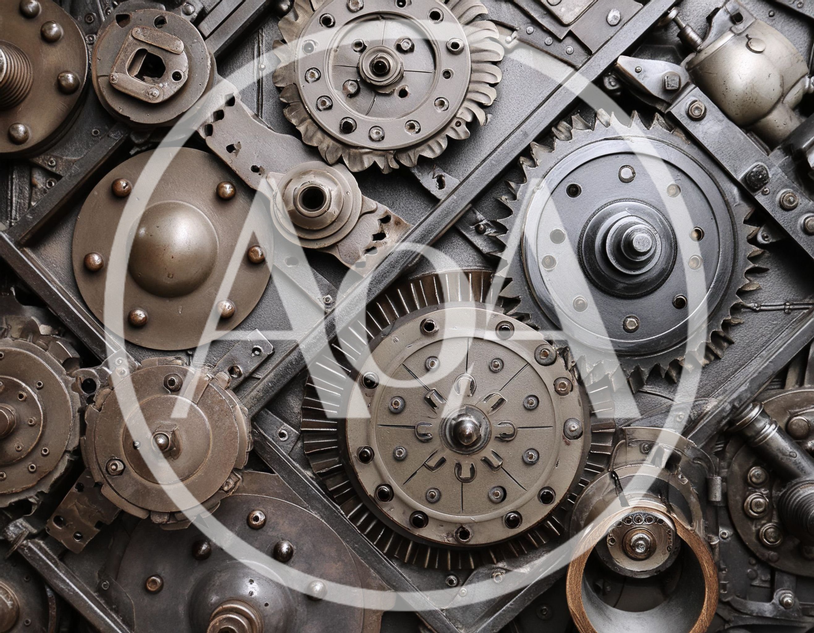 Industrial Mechanical Gears And Metal Machine Parts