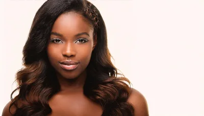 Portrait Of A Beautiful Young African American Woman