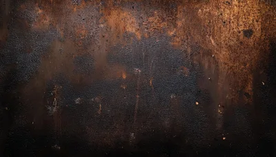 Dark Gritty Rusted Metal Texture Background