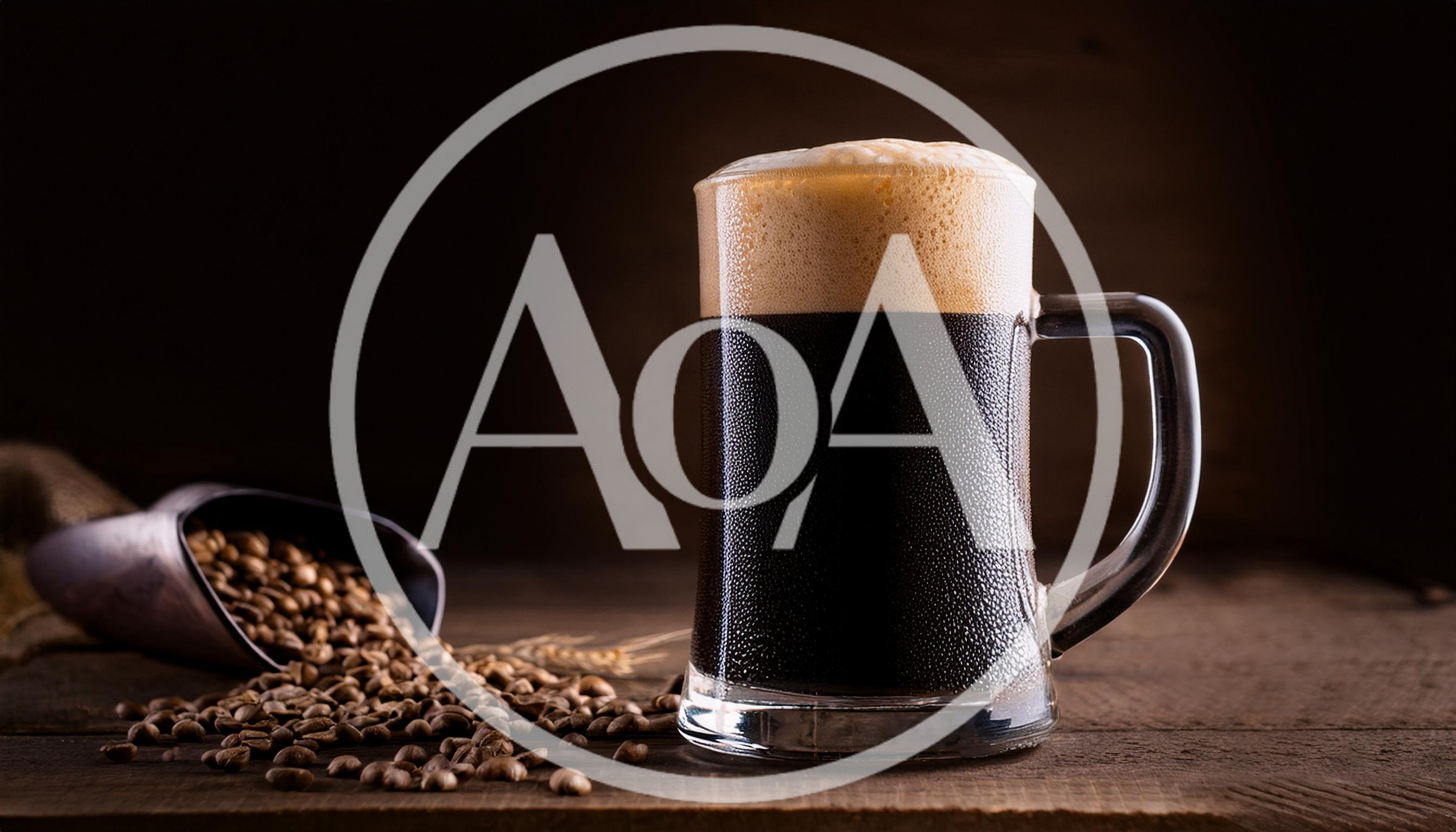 Cold Brew Coffee In A Glass Beer Mug