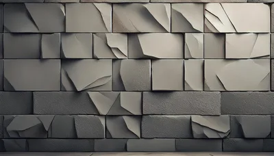 Modern Textured Gray Stone Wall Background