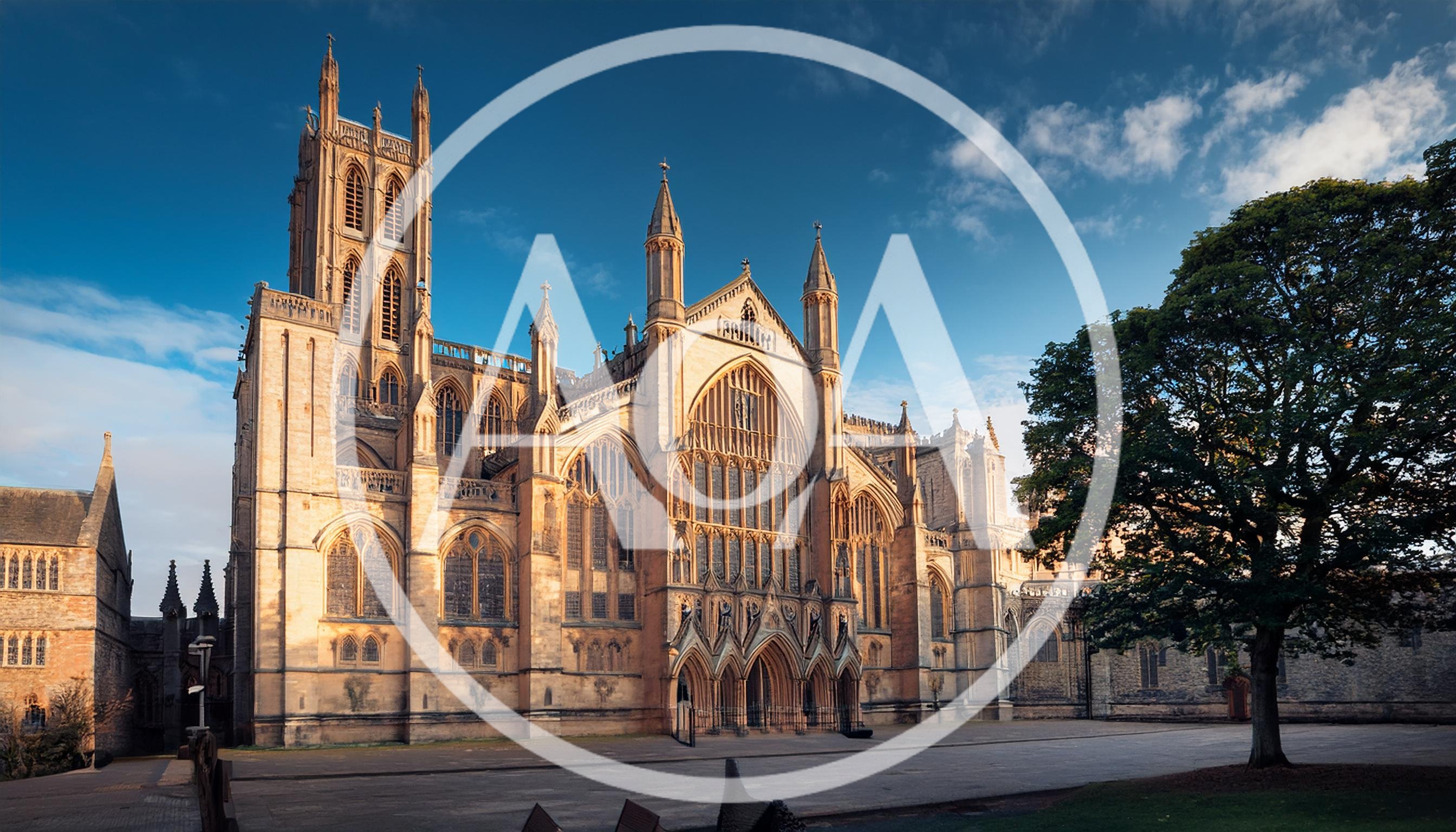 Exterior View Of The Historic Bristol Cathedral