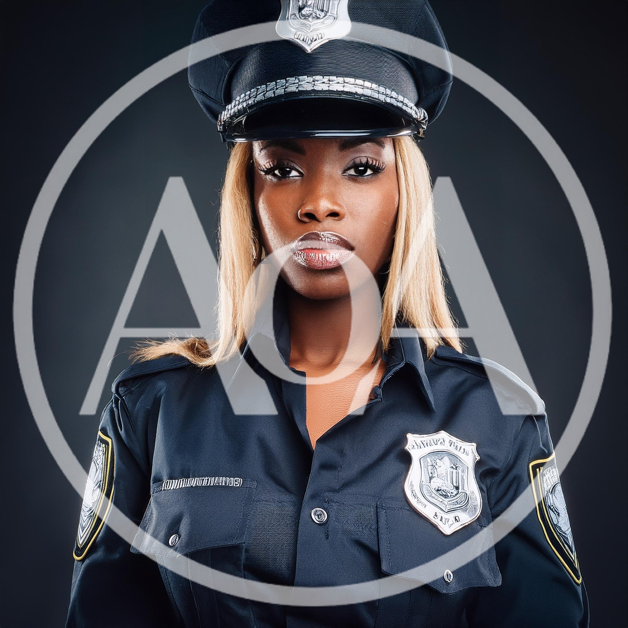 Portrait Of A Confident Female Police Officer