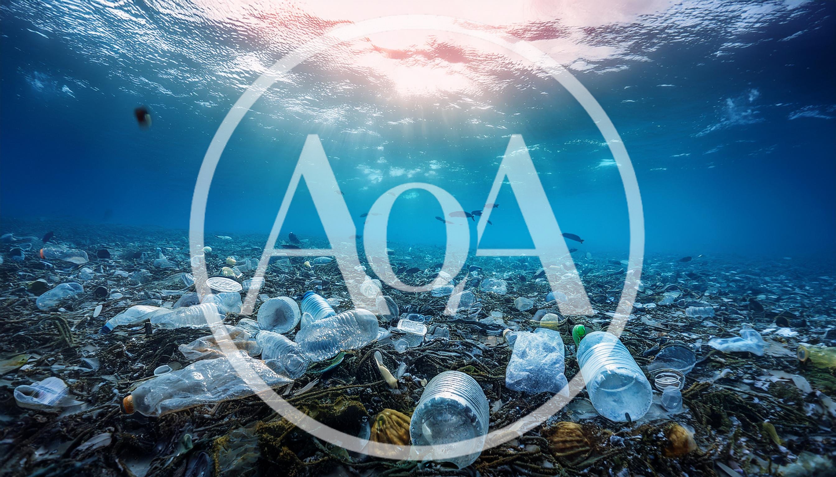 Plastic Pollution Covering The Ocean Floor